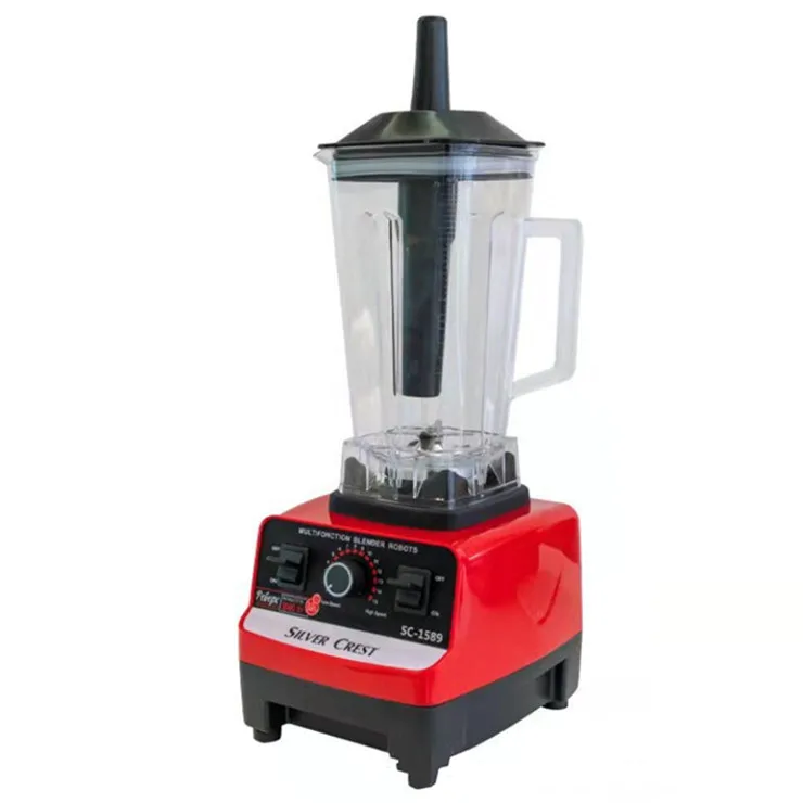 High Speed Red Color Silver crest Industrial Blender Vegetable Juice Smoothie Blender Portable