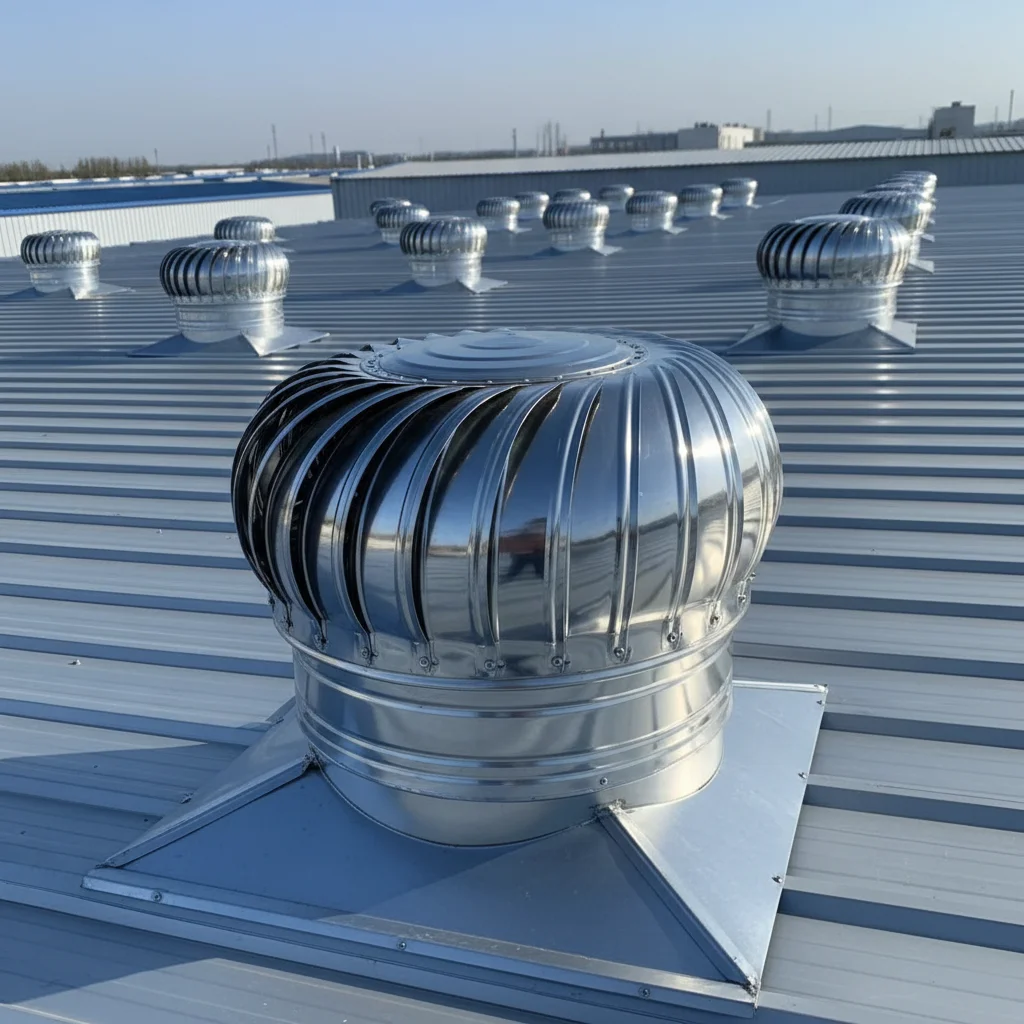 Warehouse Workshop Ventilation Fan, Stainless, Steel, Roof - detail 6