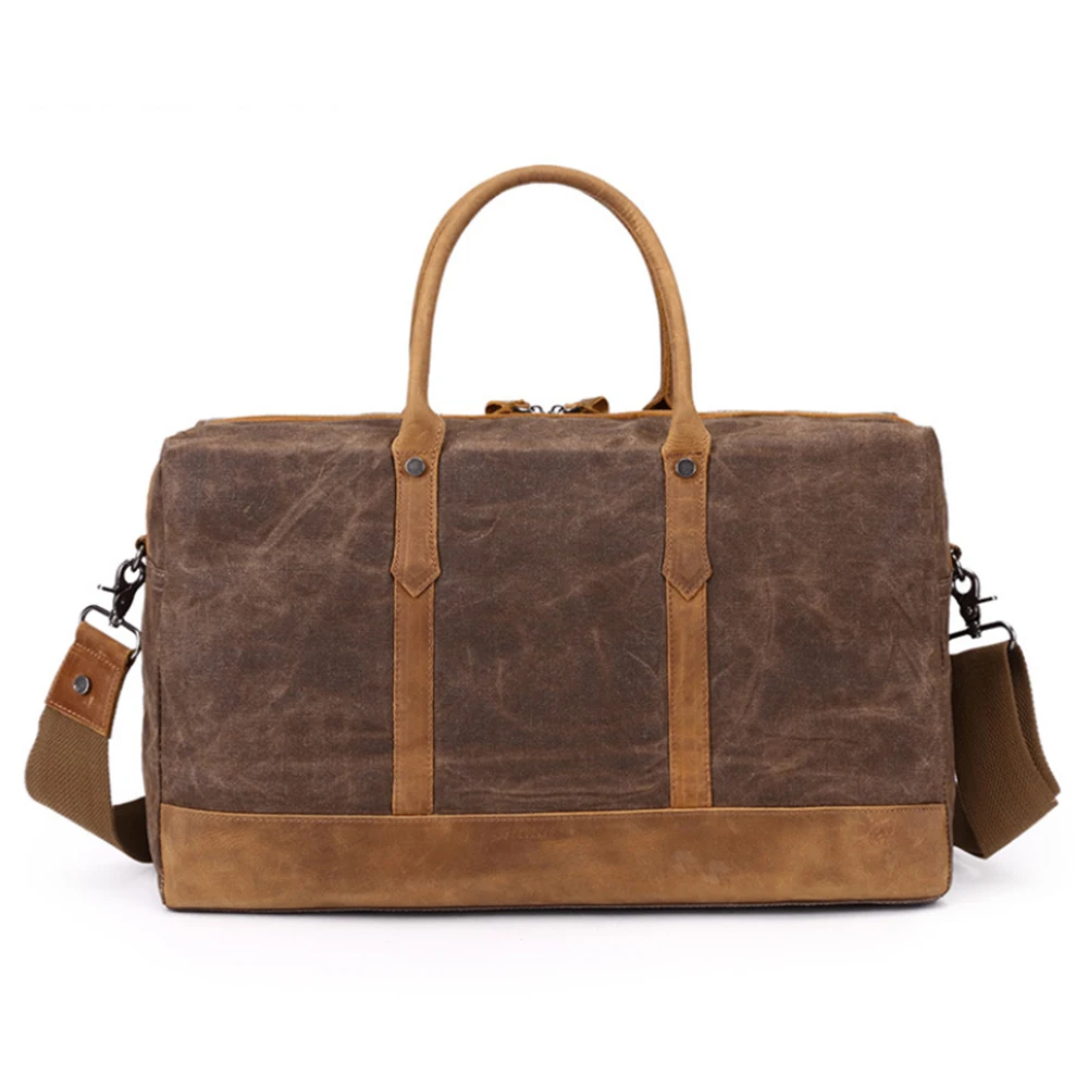 Wholesale Travel Weekend Duffel Bag Folding Blank Vintage Business