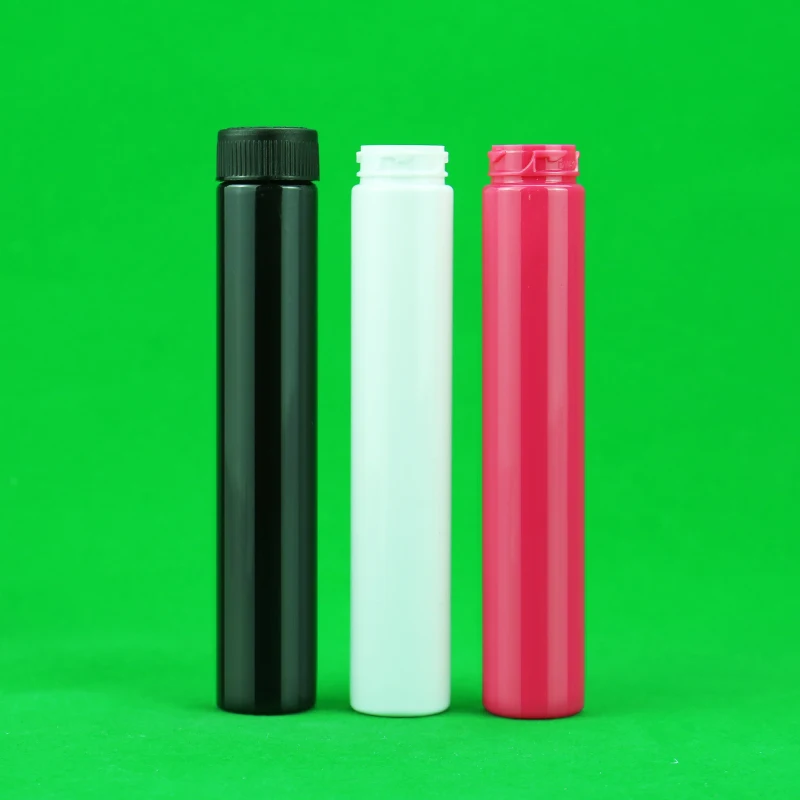 product small pop top containers packaging pop top tube bottles jar child resistant vial plastic pill bottle-30