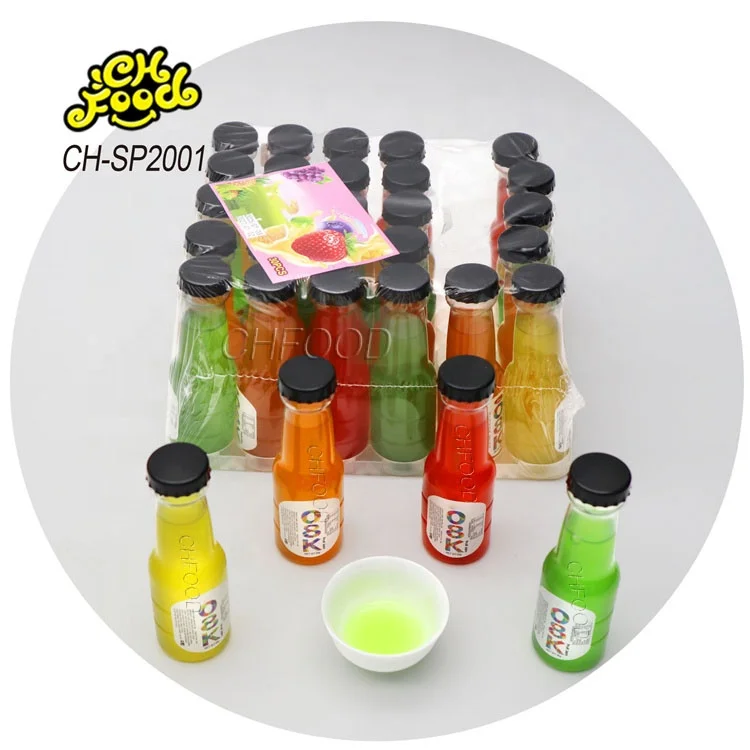 Wholesale Hot Selling Fruity Flavor Beer Bottle Juice Drinks Liquid Candy Sweet Custom Small Bottle Candy Toy for Kids