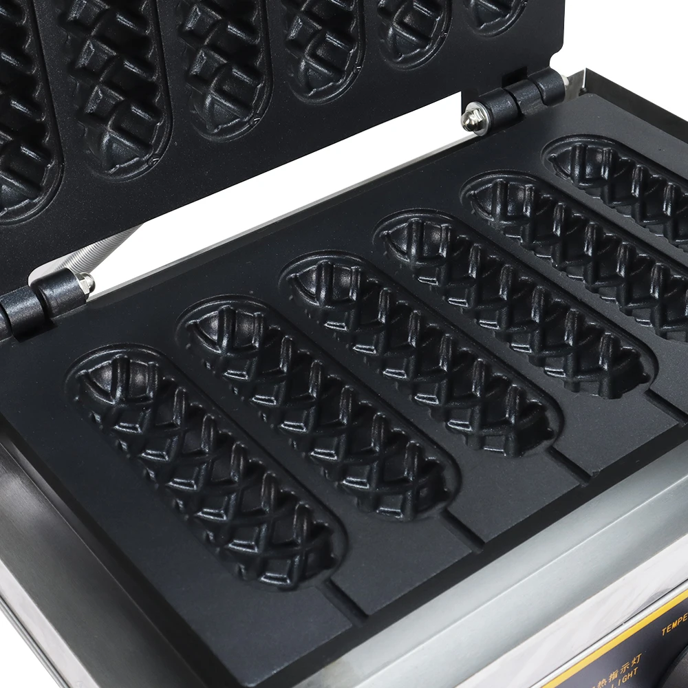Professional Commercial Snack Hot Dog Waffle Maker Stick Waffle Iron