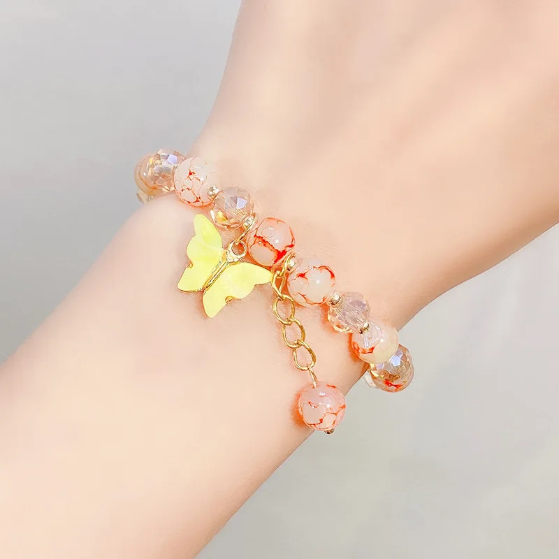 beautiful girls bracelets,cute kids candy color