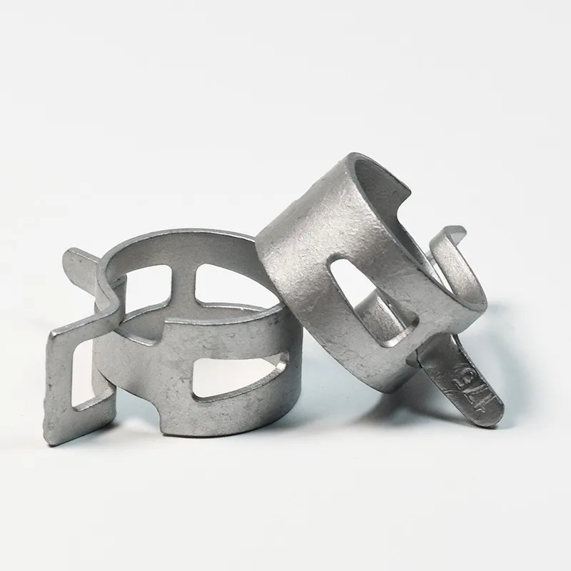 Индивидуальные двойные трубные зажимы для проволочного шланга из нержавеющей стали торсионный пружинный зажим