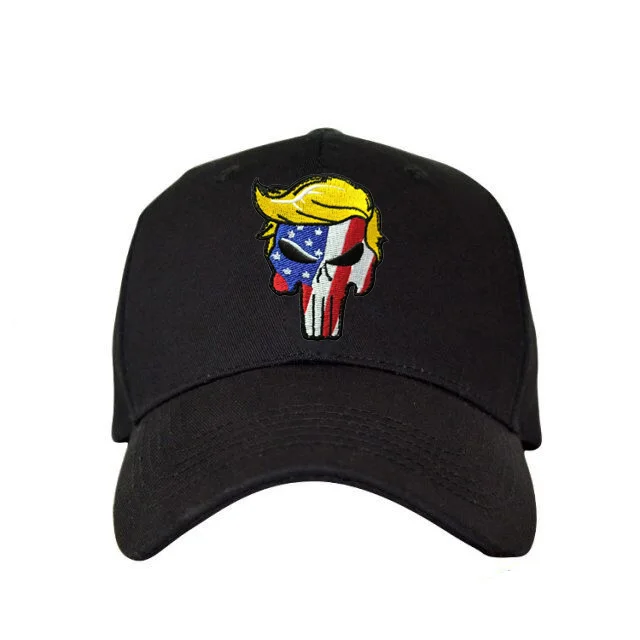 punisher flag hat