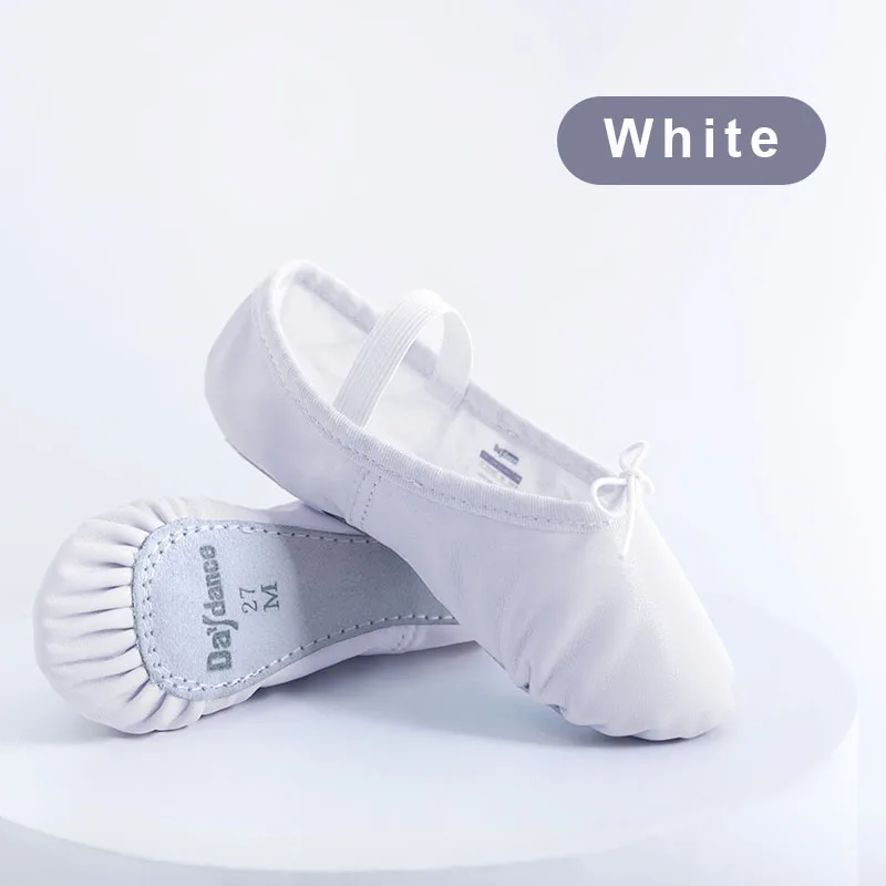 Балетки из натуральной кожи, танцевальные Тапочки из овчины