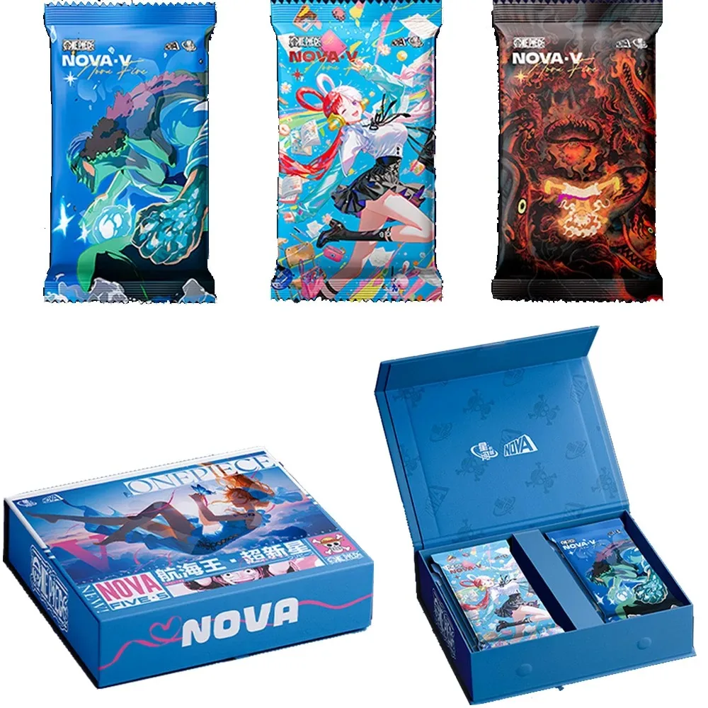 Newest One Pieced Nova 5 Collection Cards Booster Box