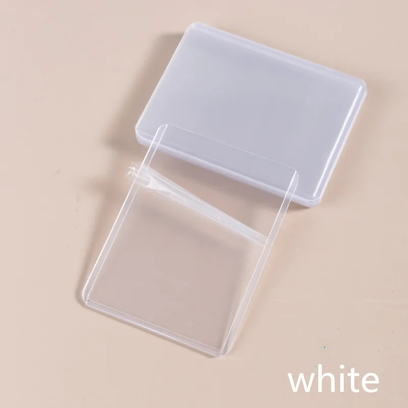 Card Protective Cover Transparent  35pt Top Loader Protective Covers -  35pt - Aliexpress