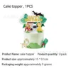 Topper per torta 1 pz
