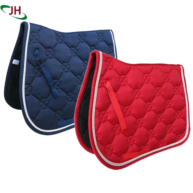 Jumping Event Square Saddle Pads Quilted Cotton Square English Saddle Pad 