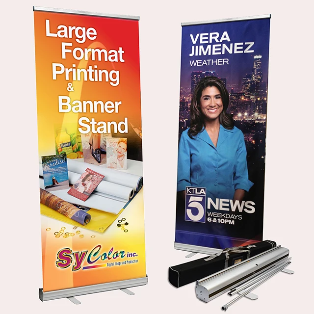 Pull/Roll Up Stand 85cm x 200cm Roller Banner Display Stand