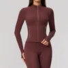 giacca rosso scuro