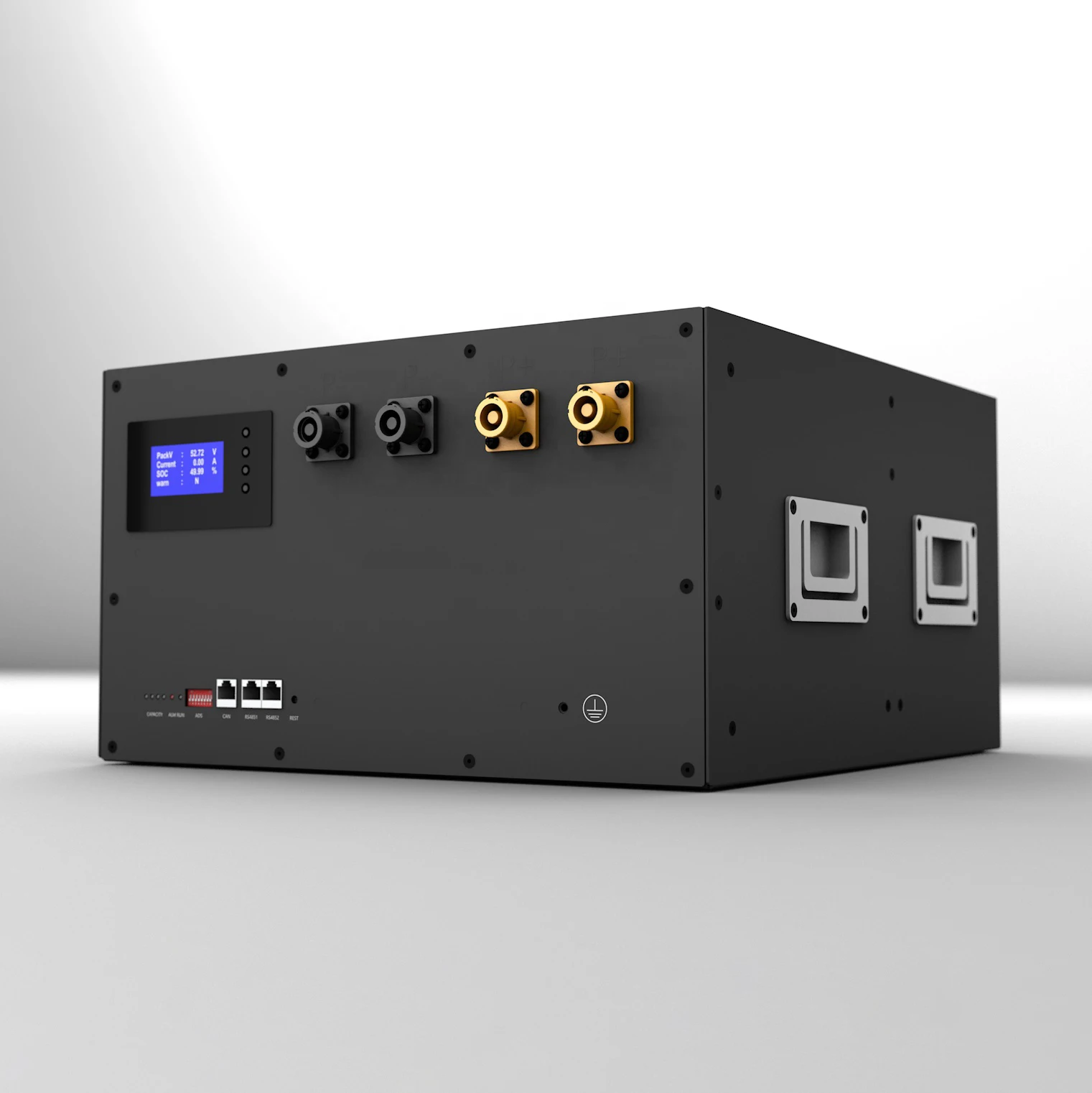 48v 100ah Lifepo4 Battery Box - Stackable & DIY Friendly