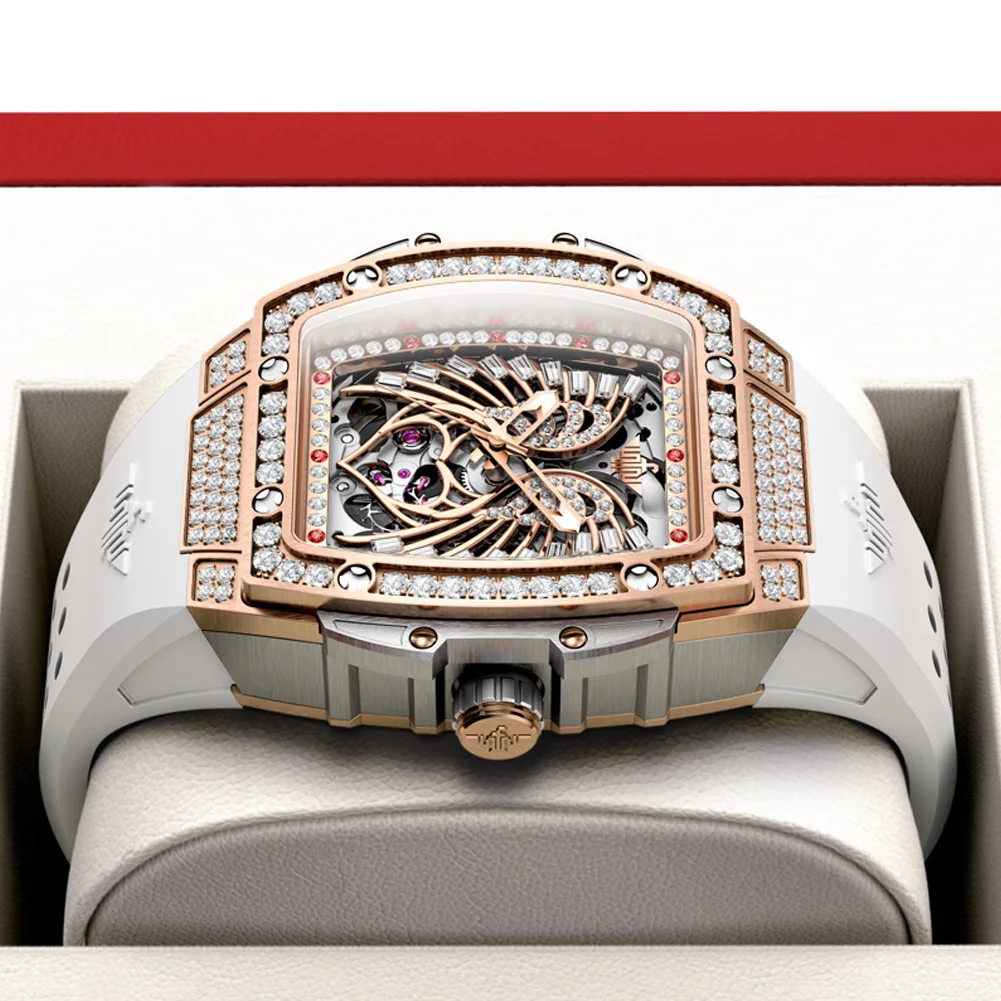 OUPINKE 3225 marque OEM femmes montre mécanique élégant bracelet