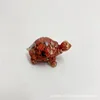 red jasper + gold foil