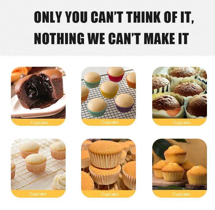 Формовочная машина для маффинов круглой формы, синхронная Коммерческая Форма для кексов, может составлять до 120 шт./мин