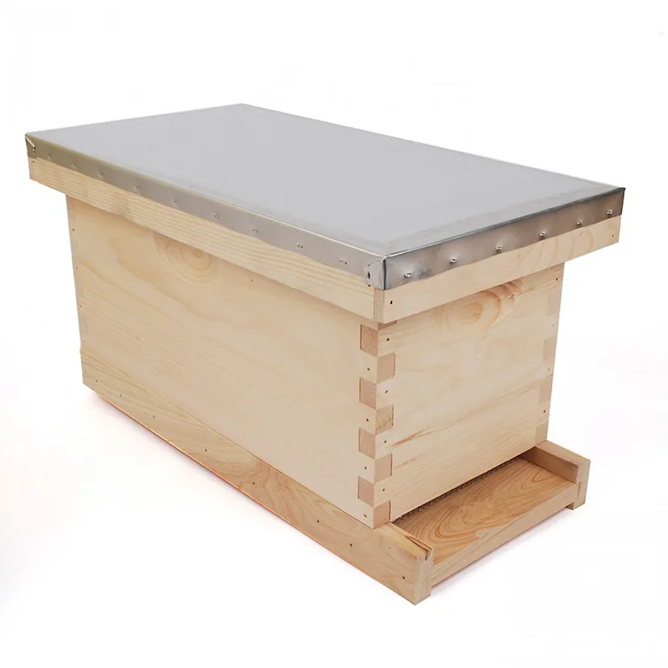Пчеловодческий деревянный ящик с 5 рамками Nuc Bee Box
