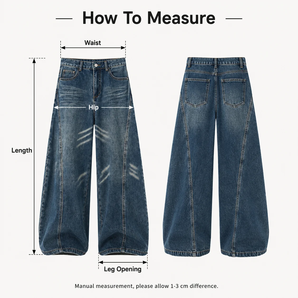 Size measurements