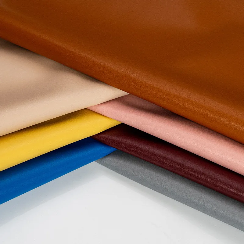 Waterproof Abrasionsresistant Fabric Synthetic Pu Leather Peeling