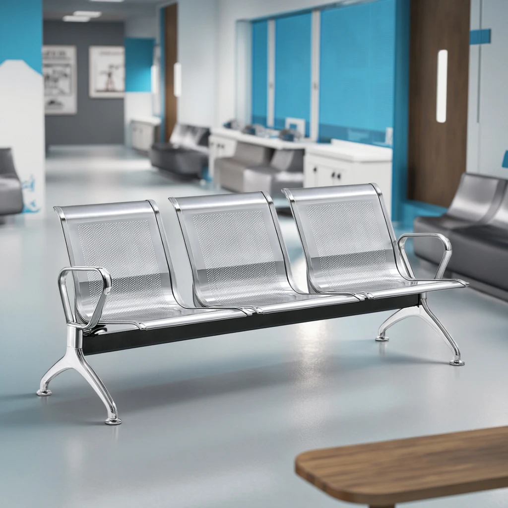 Precision-Made Stainless Steel Seating Commercial Equipment Grade 4
