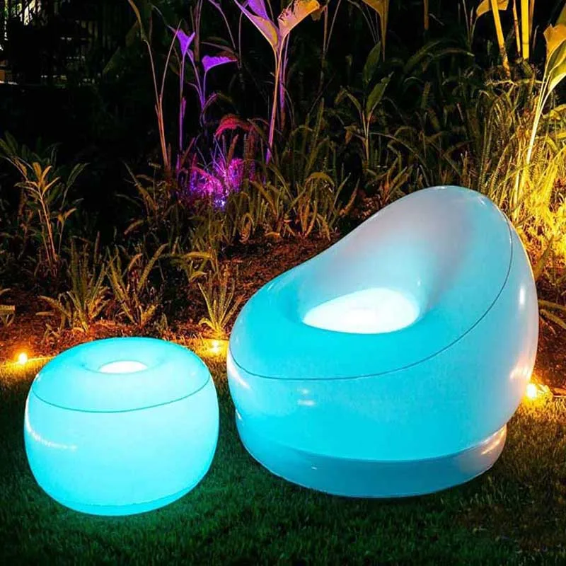 inflatable chair with lights