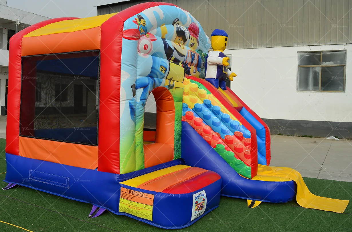 New Design Inflatable rainbow unicorn Bouncer Combo Slide Jump House Inflatable Bouncer unicorn