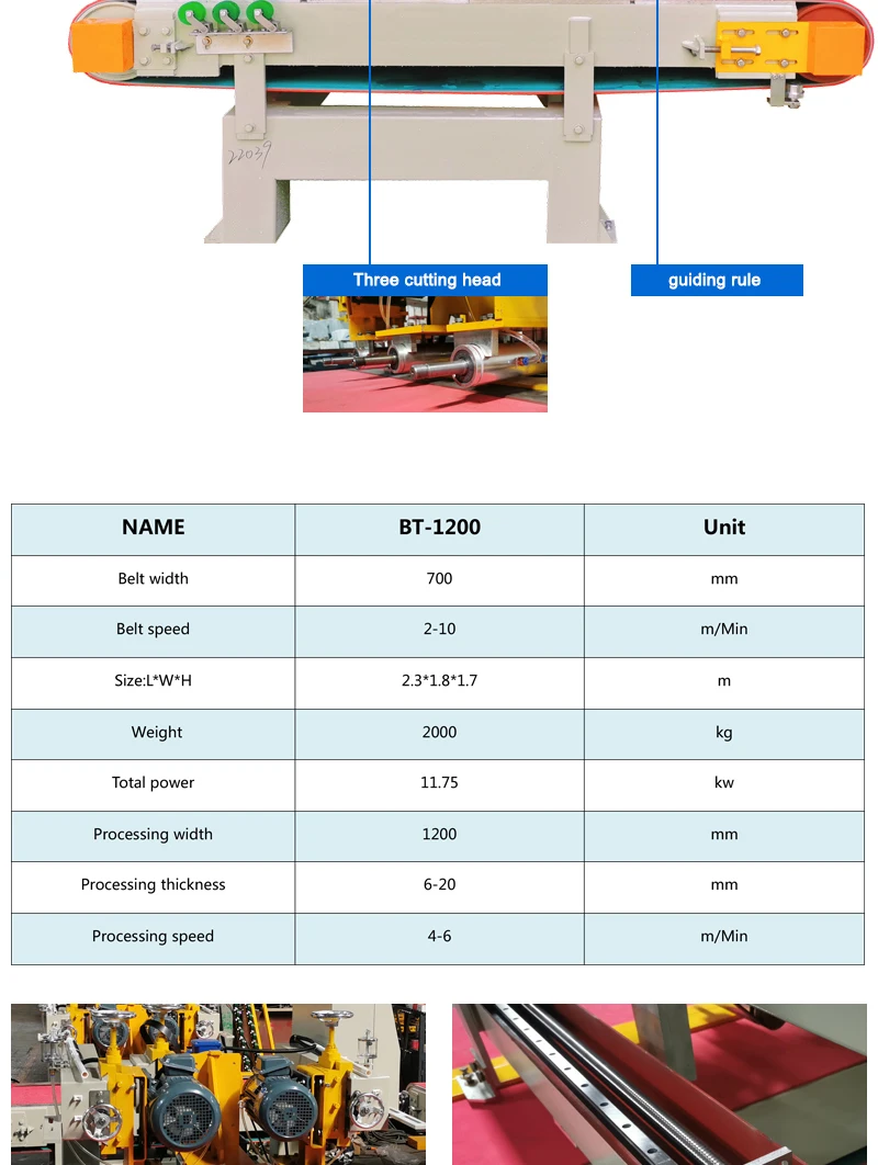 Baotao Porcelain floor tiles making machine automatic stone cutter cutting ceramic tile made in China