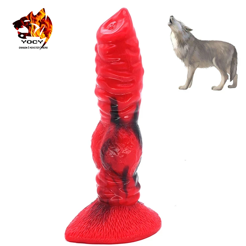 800px x 800px - Wholesale Hot Seller YOCY Silicone Wolf Animal Dildo Soft Realistic Dog  Fake Penis Sex Toy For Lesbian Women From m.alibaba.com