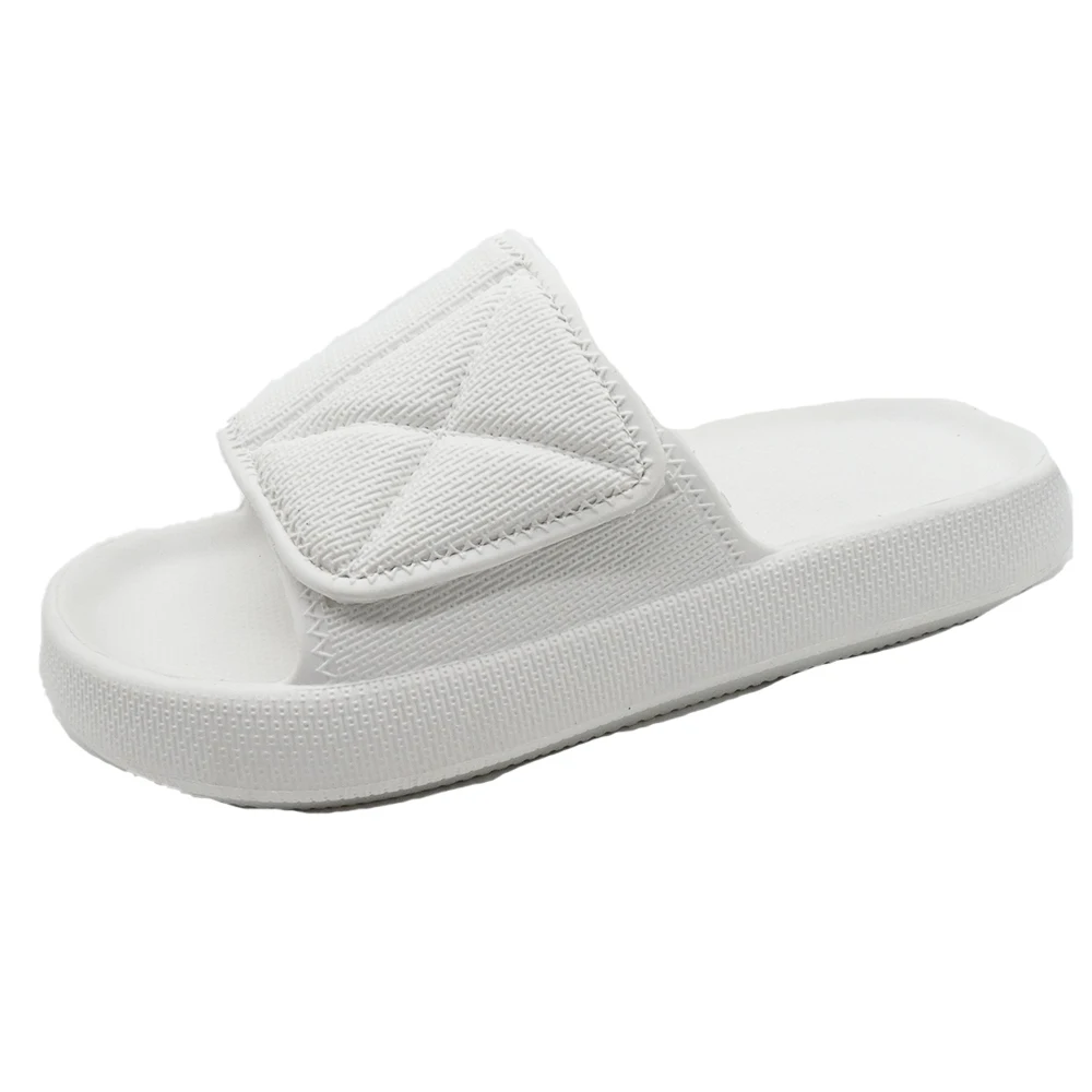 2023 HEVA Great Slides Low Price Home Bathroom Slippers Unisex,Thick Sponge  Sole Slippers,Pillow Soft Slides With Strap