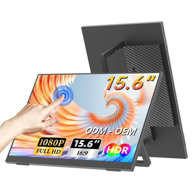 15.6インチ フルHD IPS モニター ポータブルモニター｜15.6インチ 内臓スピーカー付きモニター