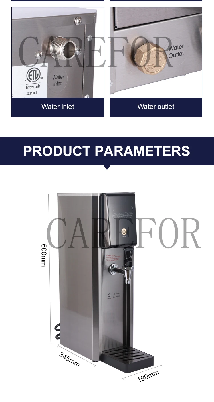 Commercial Bar Hotel 20 30liter 5 Gallon 10gallons Hot Water Dispenser