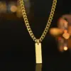 Gold necklace