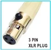 Conector XLR de 3 pines