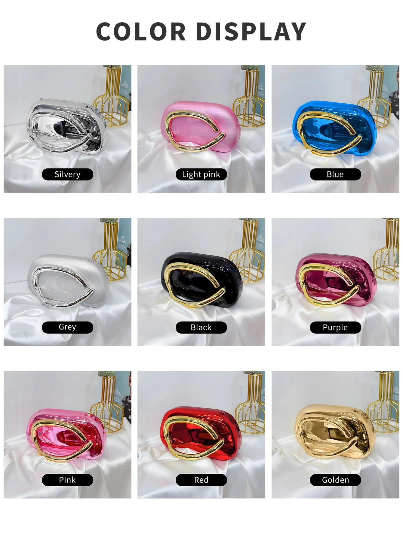 Carauana Festival Clutch worn crossbody