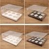 Caja transparente para cupcakes