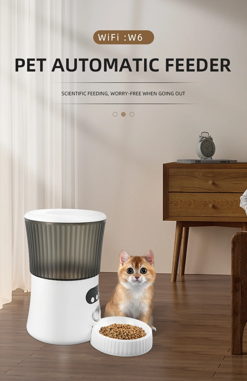 Glomarket Tuya Dog Cat Smart Pet Feeder Wifi Intelligent Remote Control