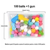 100 balls+Launcher