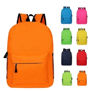 Colorful Promotion Customized Logo Oxford Girls Boys Bookbags Children Mochilas Backpack School Bags Kids Backpacks