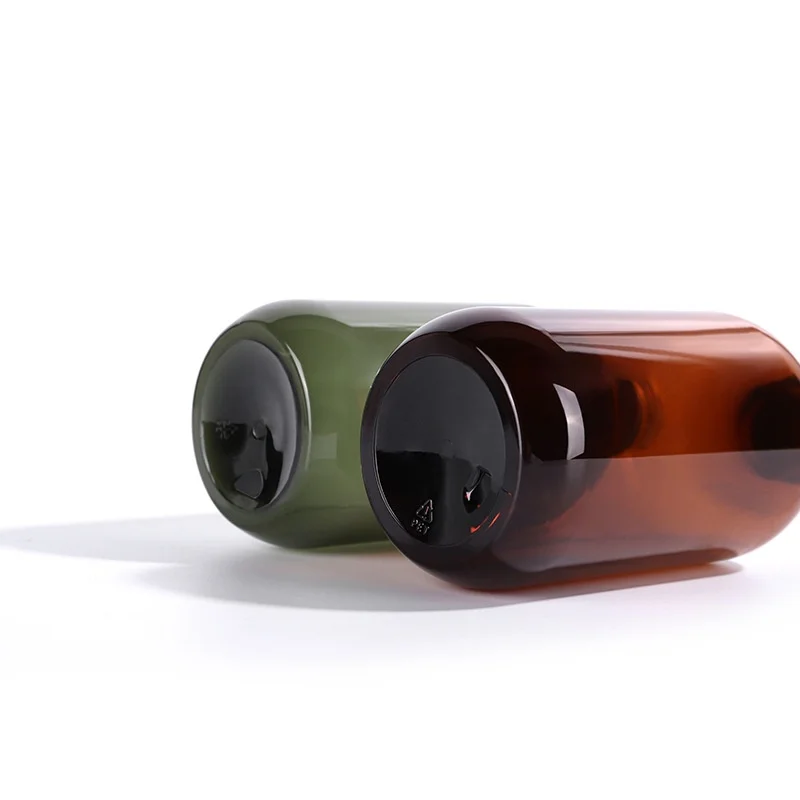 Custom Luxury 200ml 300ml 500ml PET Plastic Pump Bottle Shampoo Bottle Cosmetic Packaging