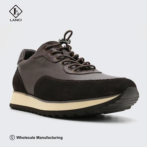 LANCI Shoe Manufacturers Custom OEM ODM  Designer Mens Sneakers Men Casual Sports Shoes Casual Sneakers Luxury Men's Sneakers