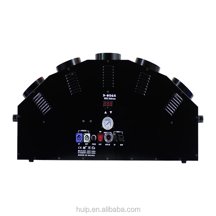 5 Head Stage DMX Control Fire Flame Machine Fire Machine for Stage Effect
