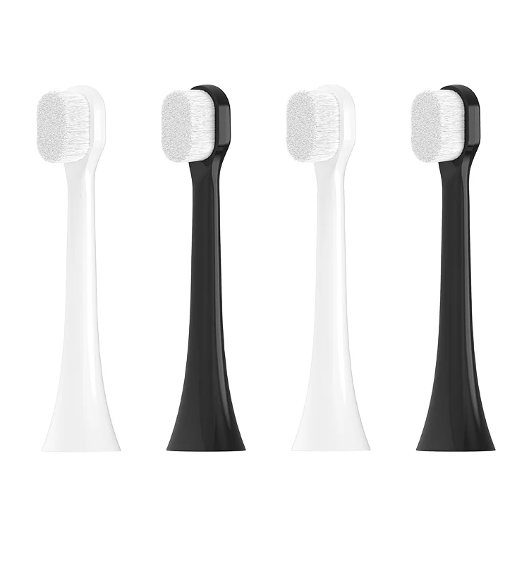 Wholesale children Micro-nano 10000 Superfine Micro Soft Ultra Soft Electric toothbrush head 2-piece set for philips Xiaomi