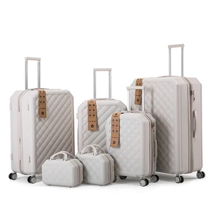 Custom Unbreakable ABS Luggage Lightweight Travel Rolling Carry on Luggage With Spinner Wheel