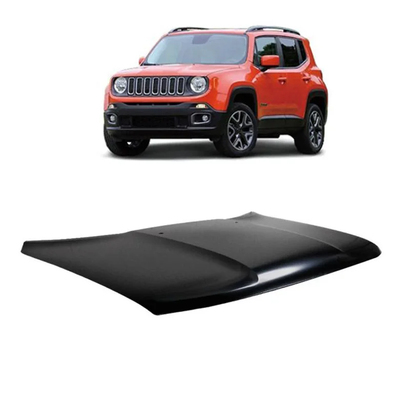 لعام 2016 غطاء محرك السيارة Jeep Renegade ما بعد البيع من الفولاذ OEM 68259730AA غطاء محرك السيارة أجزاء جسم السيارة