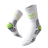 white w/ green
