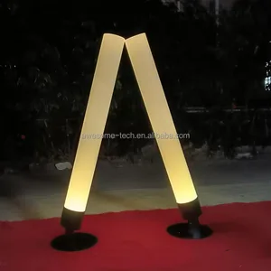 Multi Color LED Pillar for Party Glowing Led Tube Light Changing Color Light Decoration