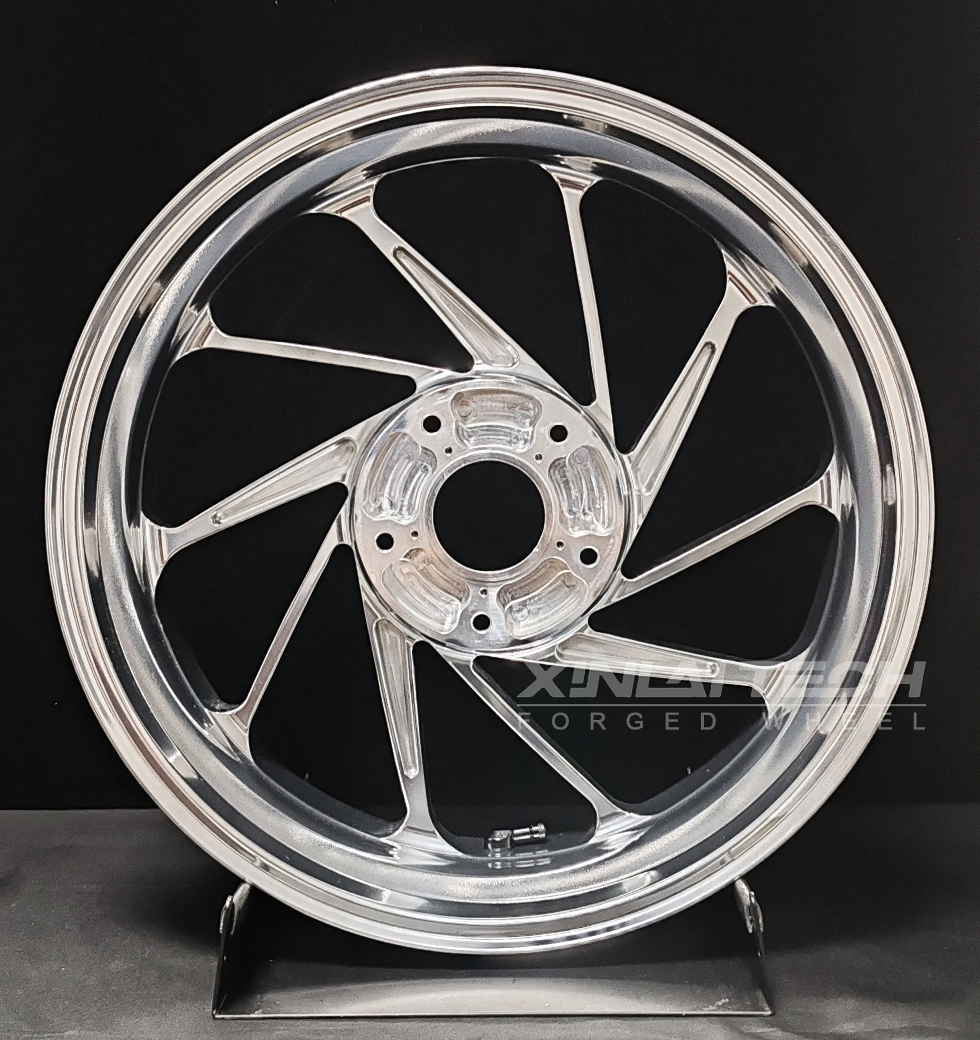 XL Forged Custom Anodized Motorcycle Wheels CNC Billet Alloy Rims for BMW R NineT Retro Racer Front Rear Wheel - Image 5