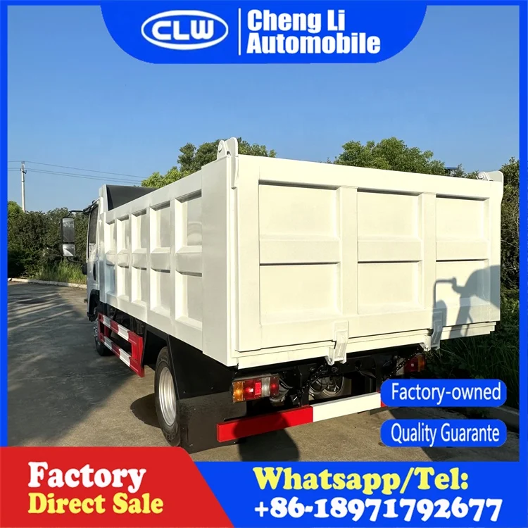 Japan Isuzu 5 Ton Automatic Tipper Dump Truck 4x2 Tipper