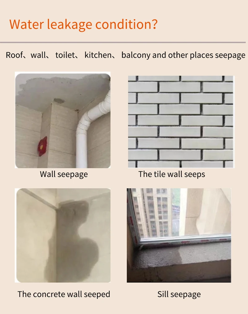 Roof Leakage Repair Exterior Wall Waterproof Coating Acrylic High