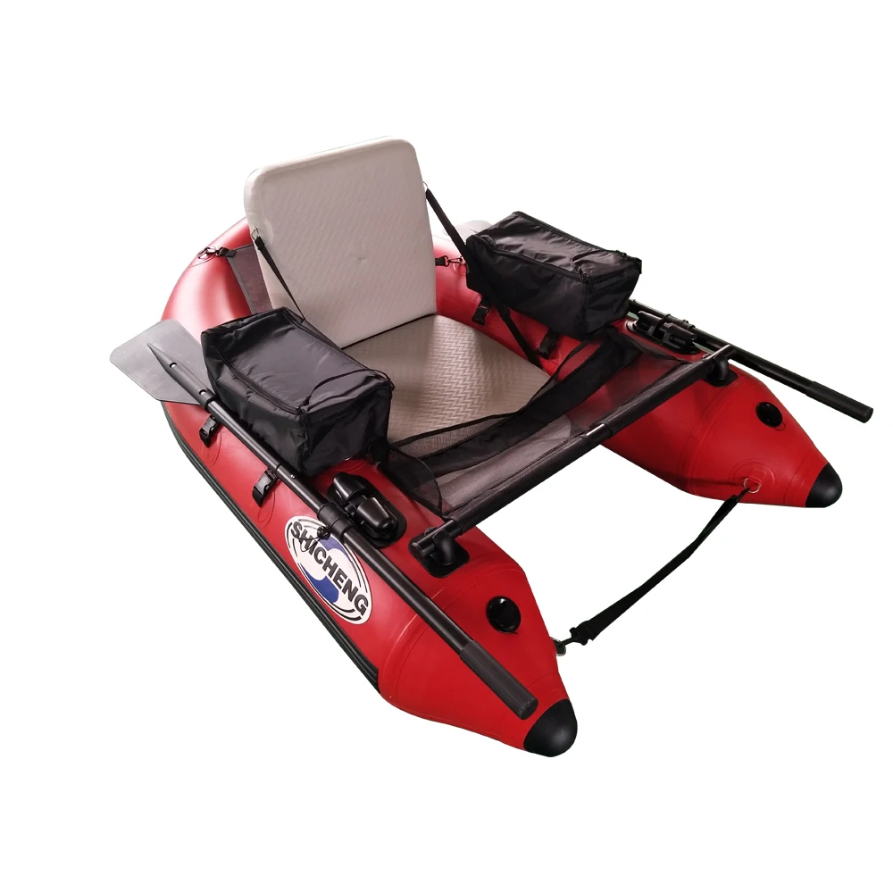 cheap inflatable belly boats raft fishing